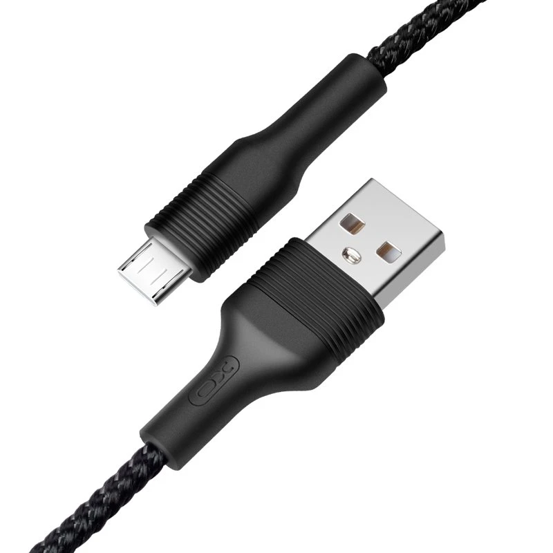 Płaski kabel danych Micro USB Szybkie ładowanie TPE dla Androida Samsung